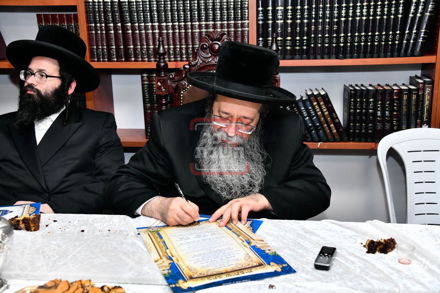 מעמד חנוכת הבית לביהמ"ד 'שבט הלוי' באלעד