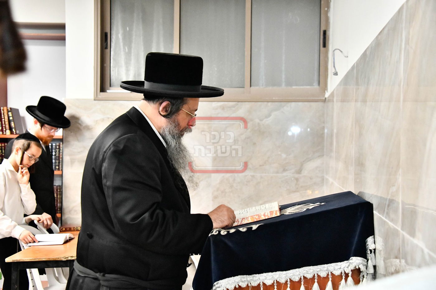 מעמד חנוכת הבית לביהמ"ד 'שבט הלוי' באלעד