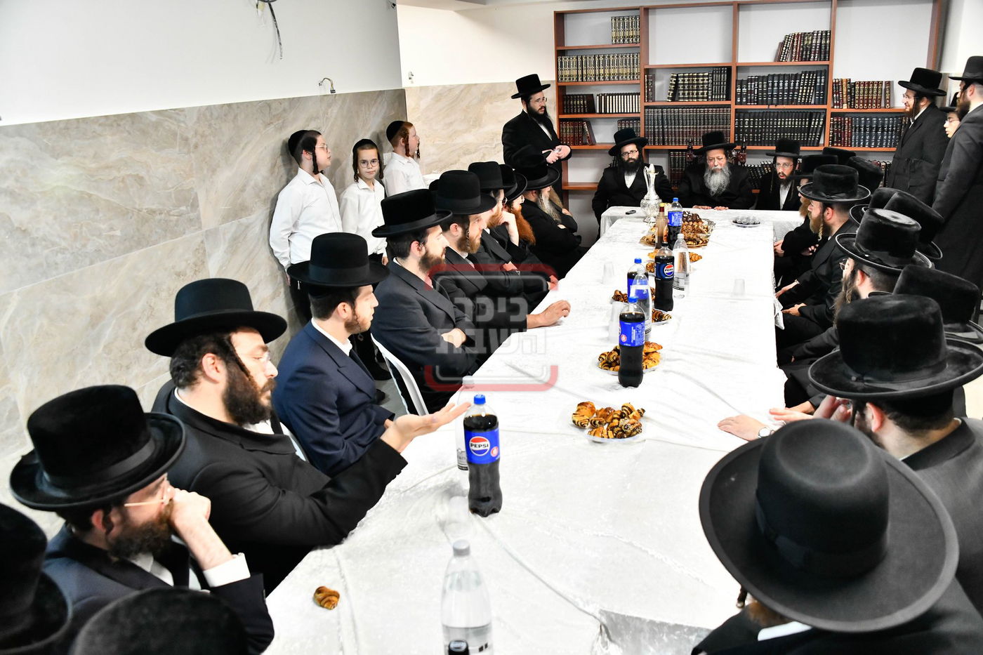 מעמד חנוכת הבית לביהמ"ד 'שבט הלוי' באלעד