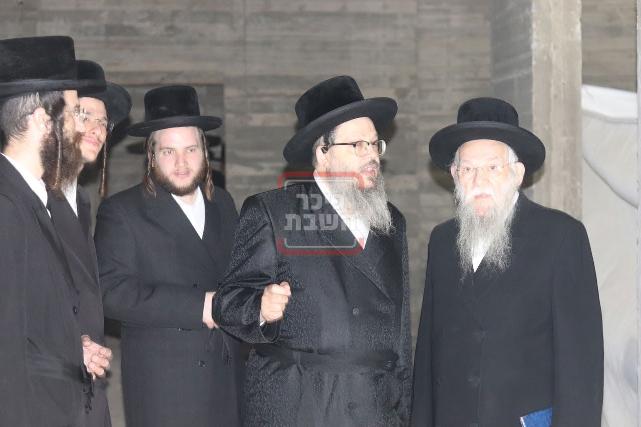 אב"ד גרוסוורדיין בביקור בביתר 