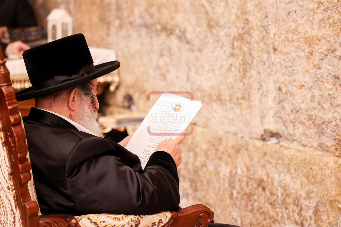 האדמו"ר מויז'ניץ במסע הקודש לעיה"ק ירושלים 