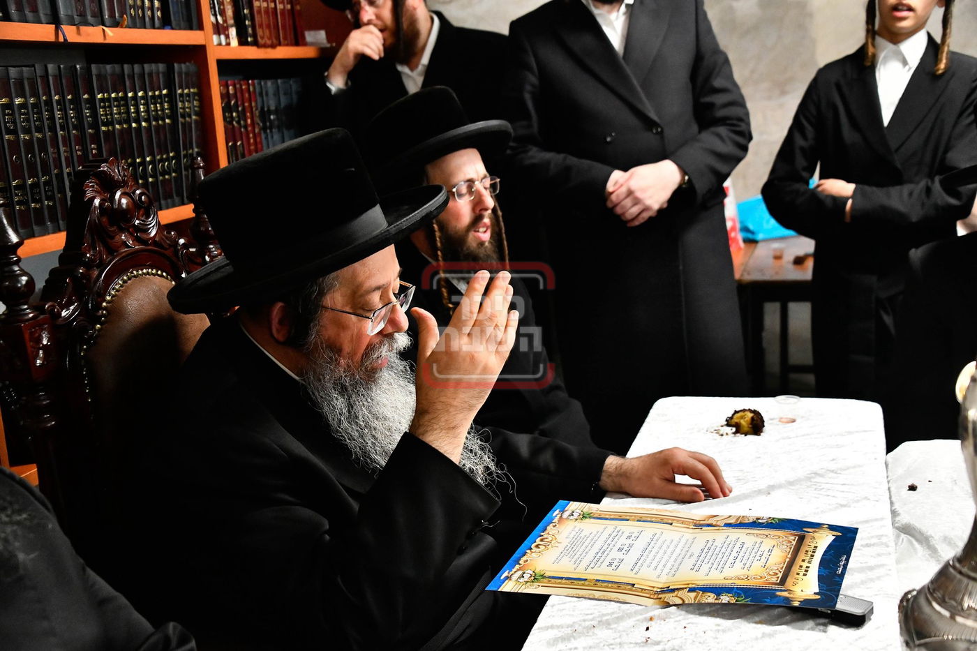 מעמד חנוכת הבית לביהמ"ד 'שבט הלוי' באלעד