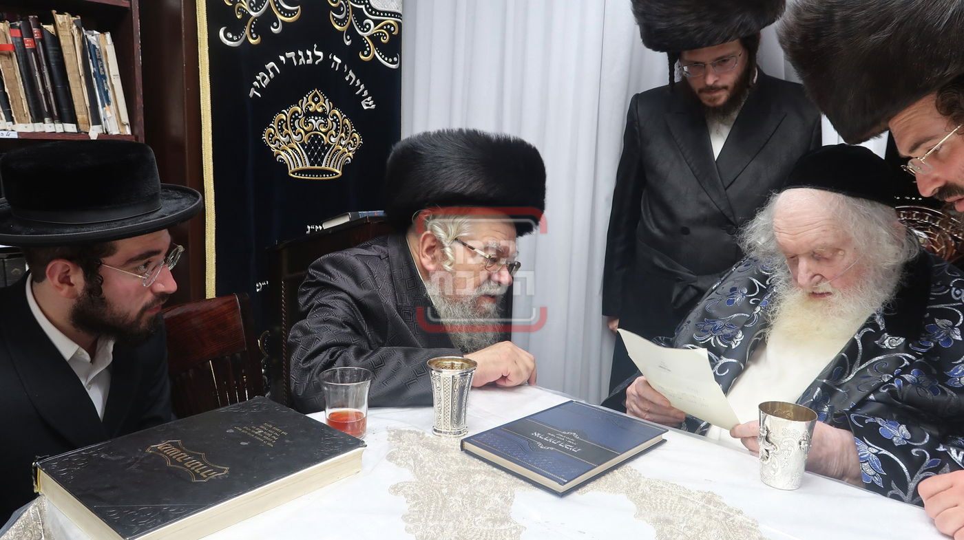 הגאון רבי יהודה פישר אצל הגאון רבי משה שטרנבוך