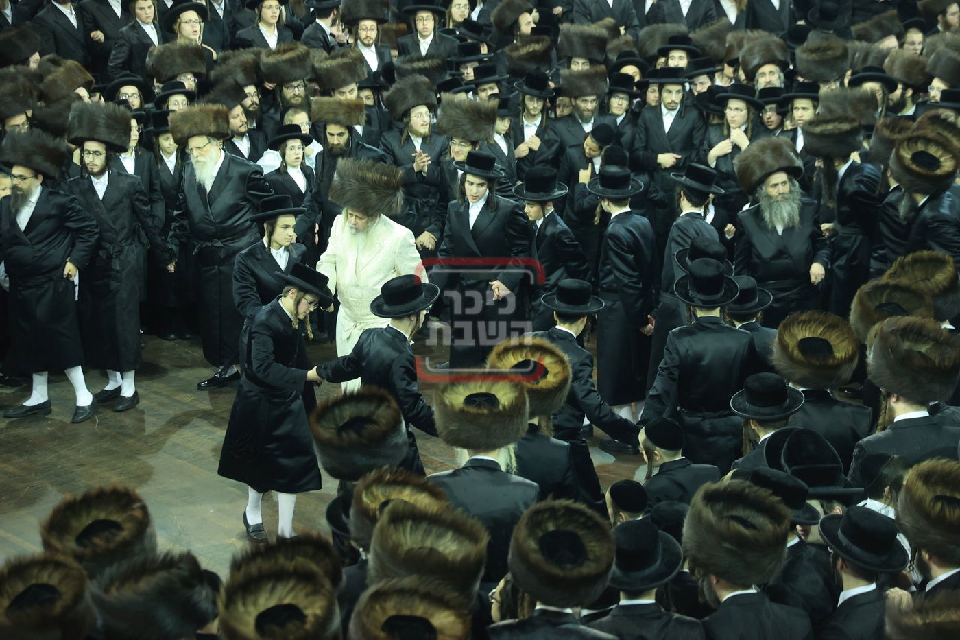 מעמד המצווה טאנץ בנישואי נכד האדמו"ר מסאטמר