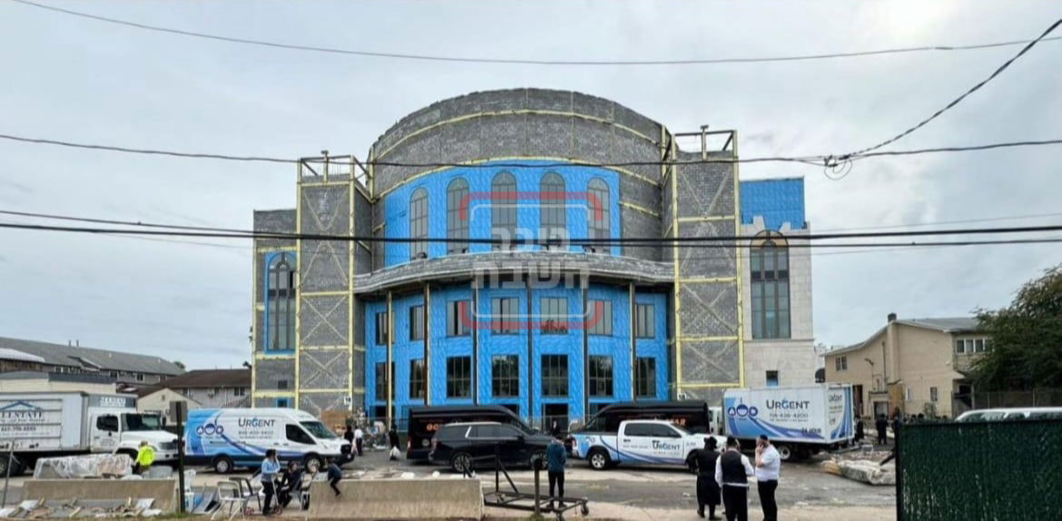 השריפה בביהמ"ד החדש ד'סקווירא