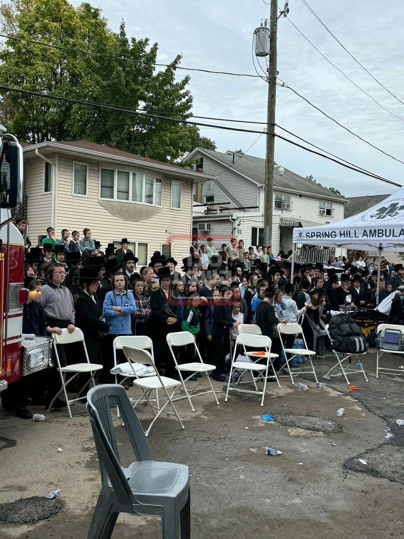 השריפה בביהמ"ד החדש ד'סקווירא