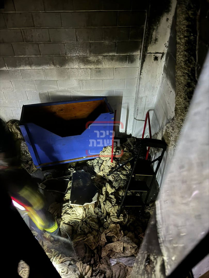 השריפה בביהמ"ד החדש ד'סקווירא