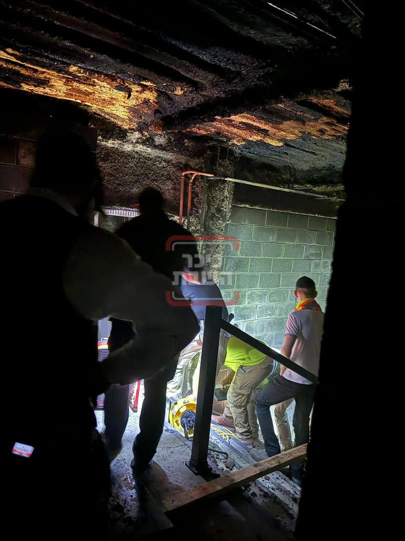 השריפה בביהמ"ד החדש ד'סקווירא