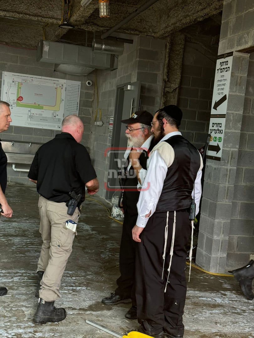 השריפה בביהמ"ד החדש ד'סקווירא