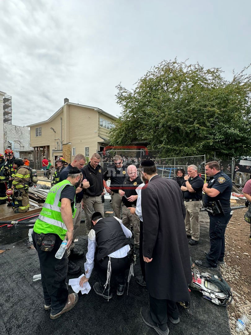 השריפה בביהמ"ד החדש ד'סקווירא