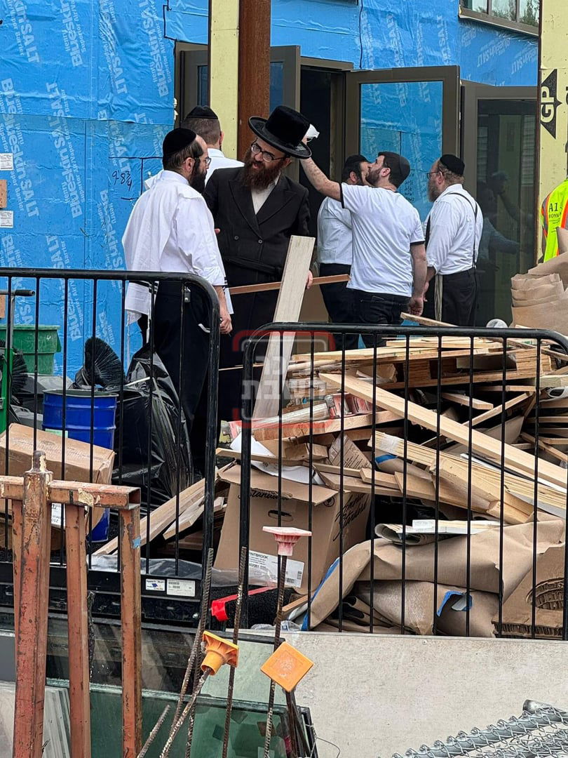 השריפה בביהמ"ד החדש ד'סקווירא