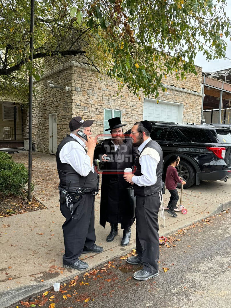 השריפה בביהמ"ד החדש ד'סקווירא