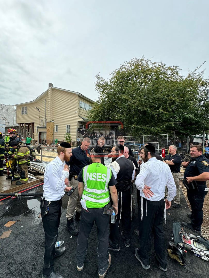 השריפה בביהמ"ד החדש ד'סקווירא