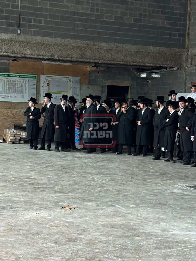 השריפה בביהמ"ד החדש ד'סקווירא