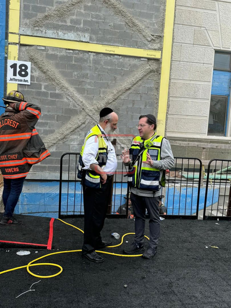 השריפה בביהמ"ד החדש ד'סקווירא