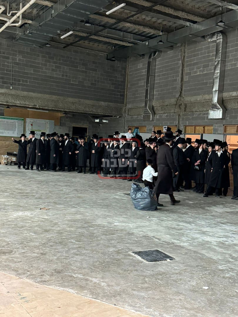 השריפה בביהמ"ד החדש ד'סקווירא