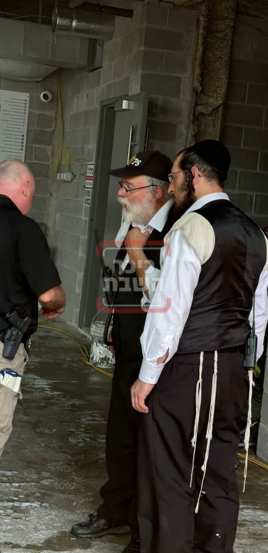 השריפה בביהמ"ד החדש ד'סקווירא