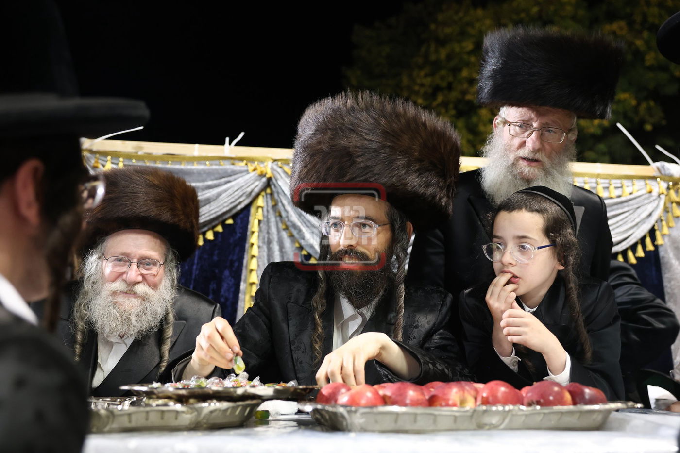 האדמו"ר מזוועהיל בשבת סליחות במירון 