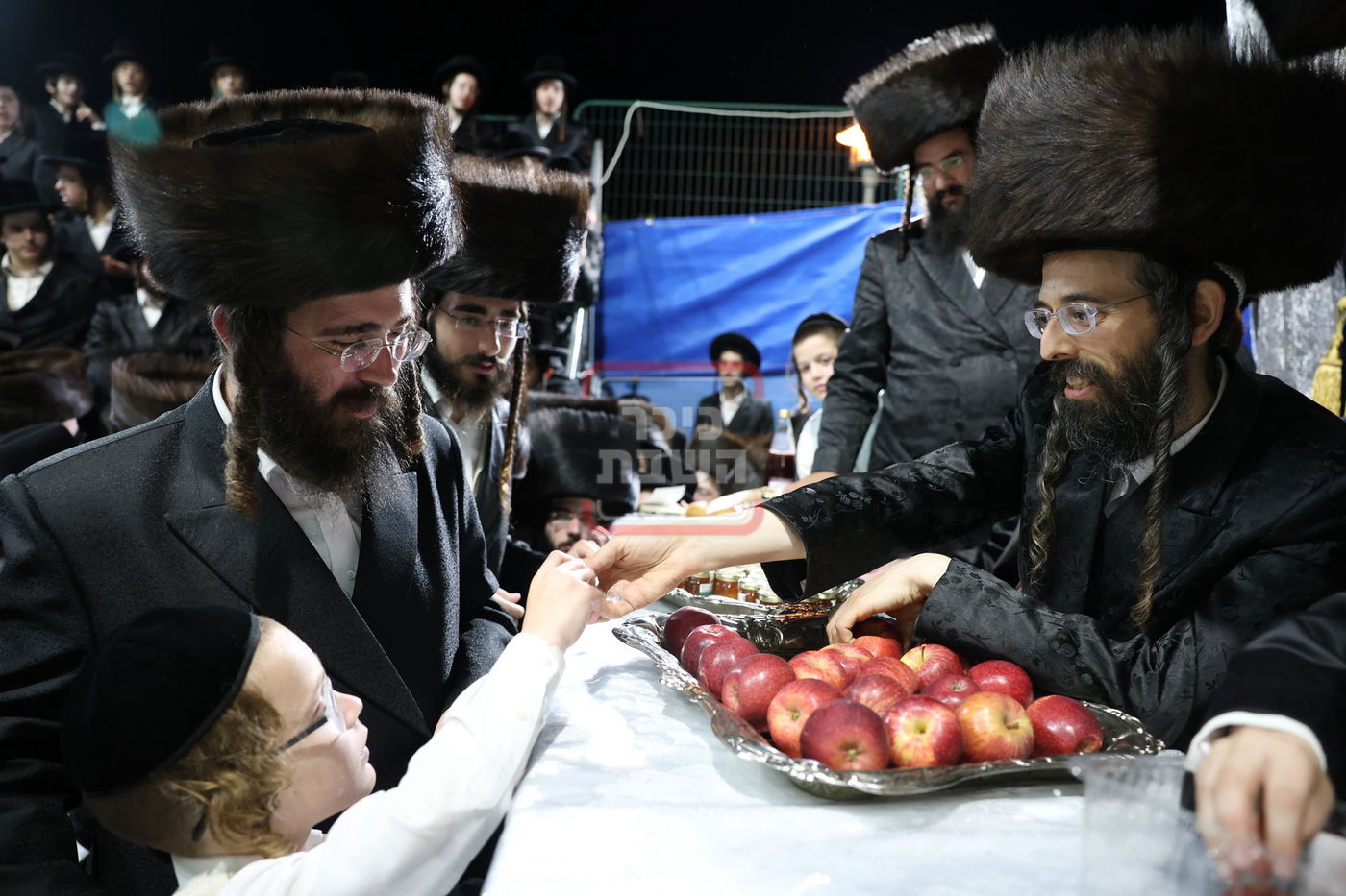 האדמו"ר מזוועהיל בשבת סליחות במירון 