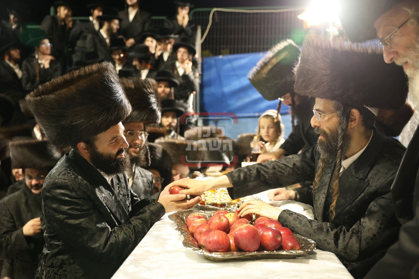 האדמו"ר מזוועהיל בשבת סליחות במירון 