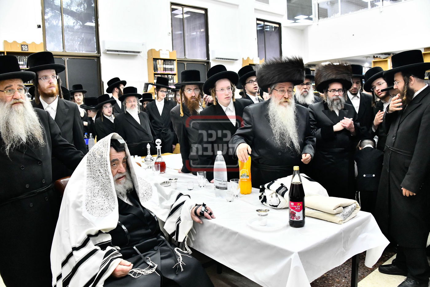 שמחת הברית בחצרות ויז'ניץ - סקולען ירושלים