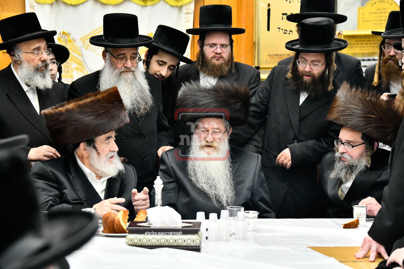 שמחת הברית בחצרות ויז'ניץ - סקולען ירושלים