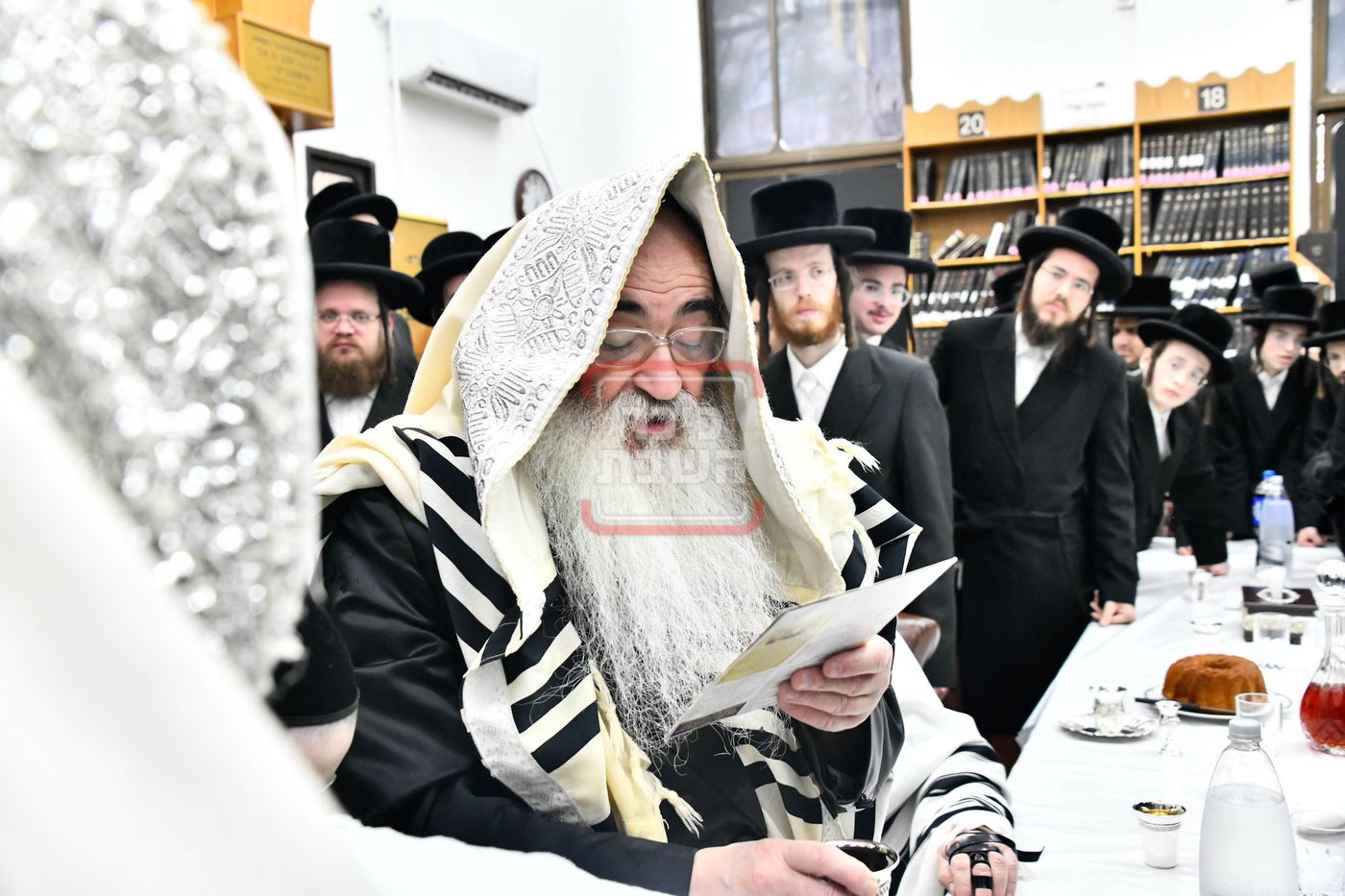 שמחת הברית בחצרות ויז'ניץ - סקולען ירושלים