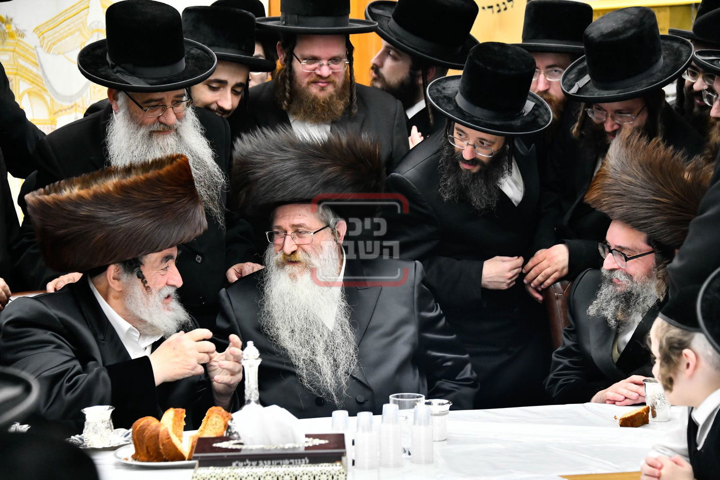 שמחת הברית בחצרות ויז'ניץ - סקולען ירושלים