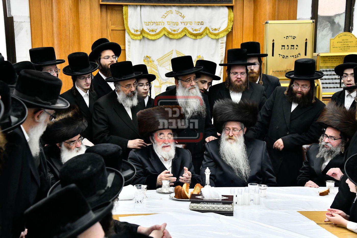 שמחת הברית בחצרות ויז'ניץ - סקולען ירושלים