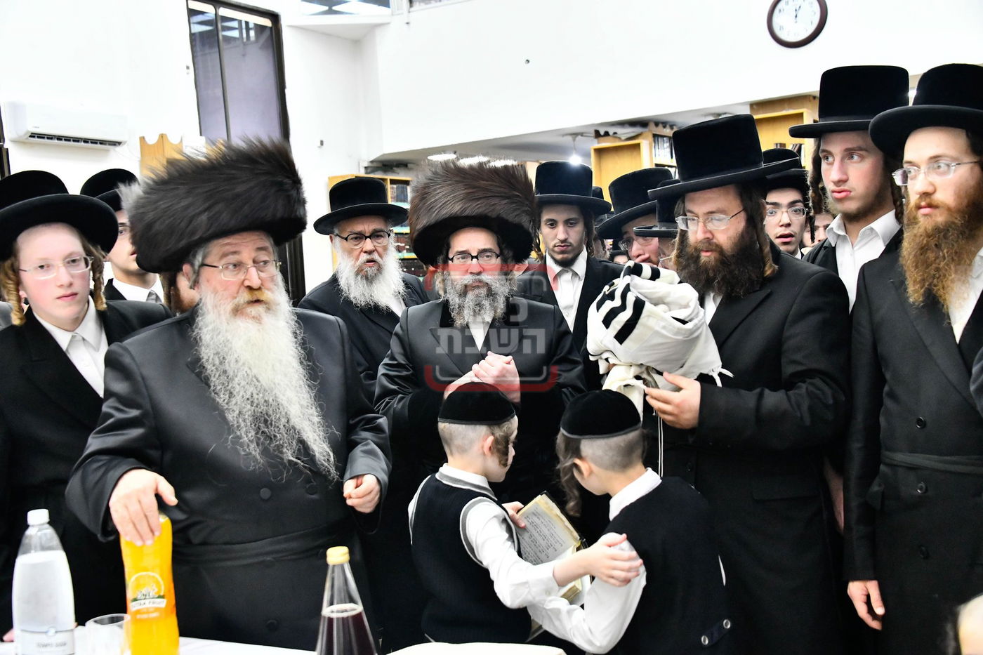 שמחת הברית בחצרות ויז'ניץ - סקולען ירושלים