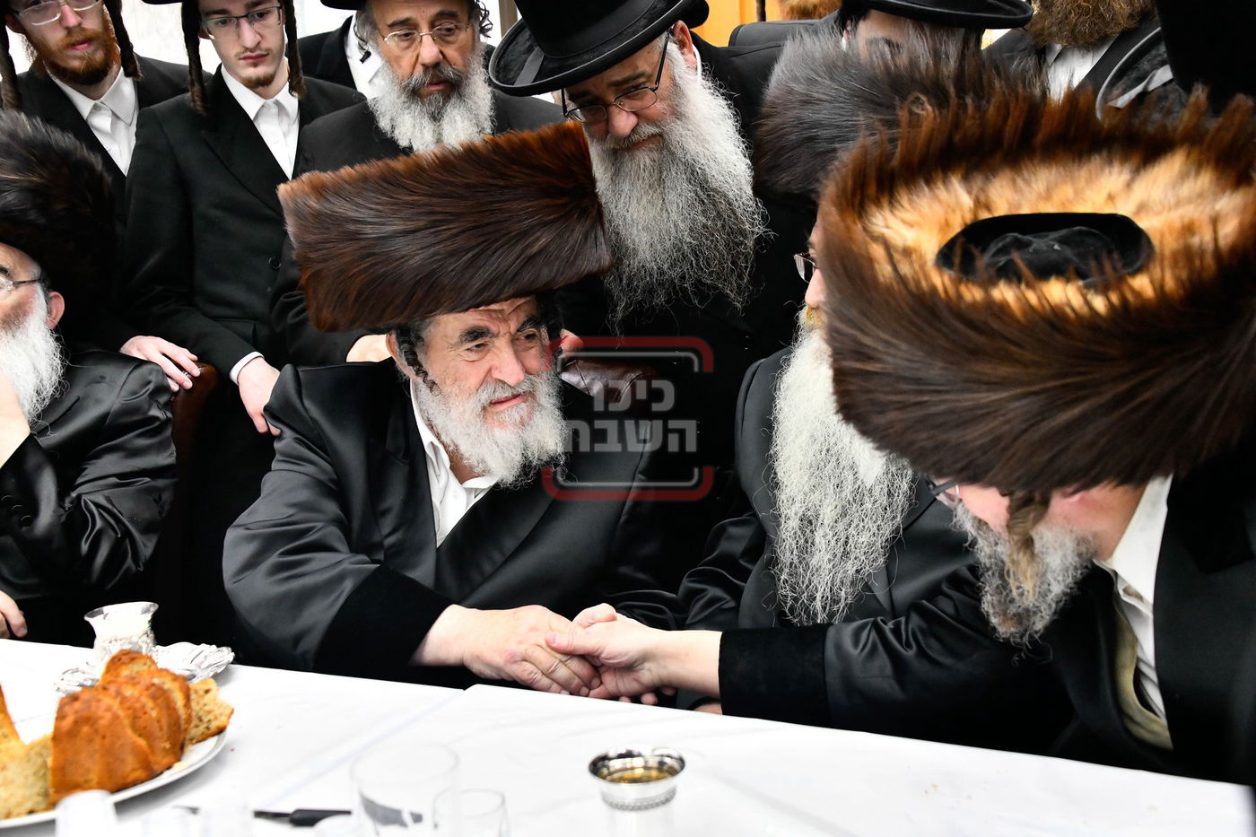 שמחת הברית בחצרות ויז'ניץ - סקולען ירושלים