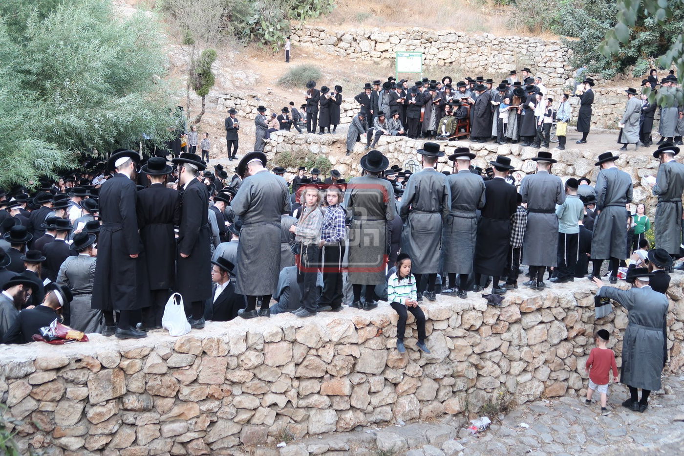 האדמו"ר מתולדות אברהם יצחק בתשליך 