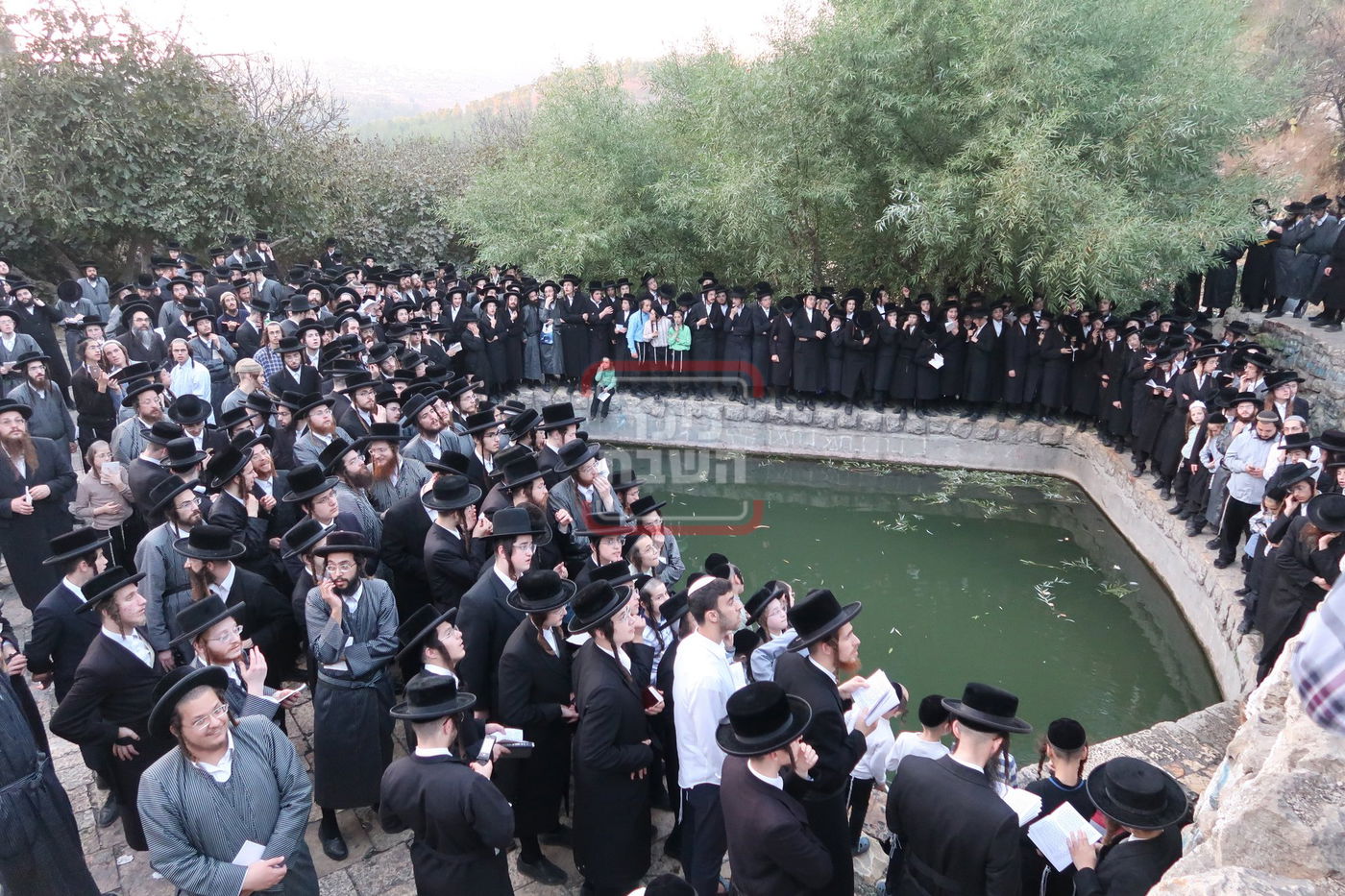 האדמו"ר מתולדות אברהם יצחק בתשליך 