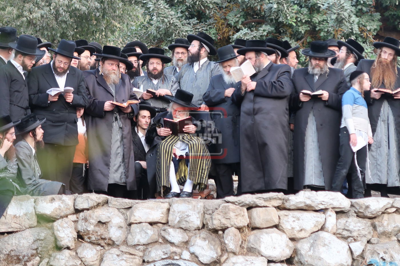 האדמו"ר מתולדות אברהם יצחק בתשליך 