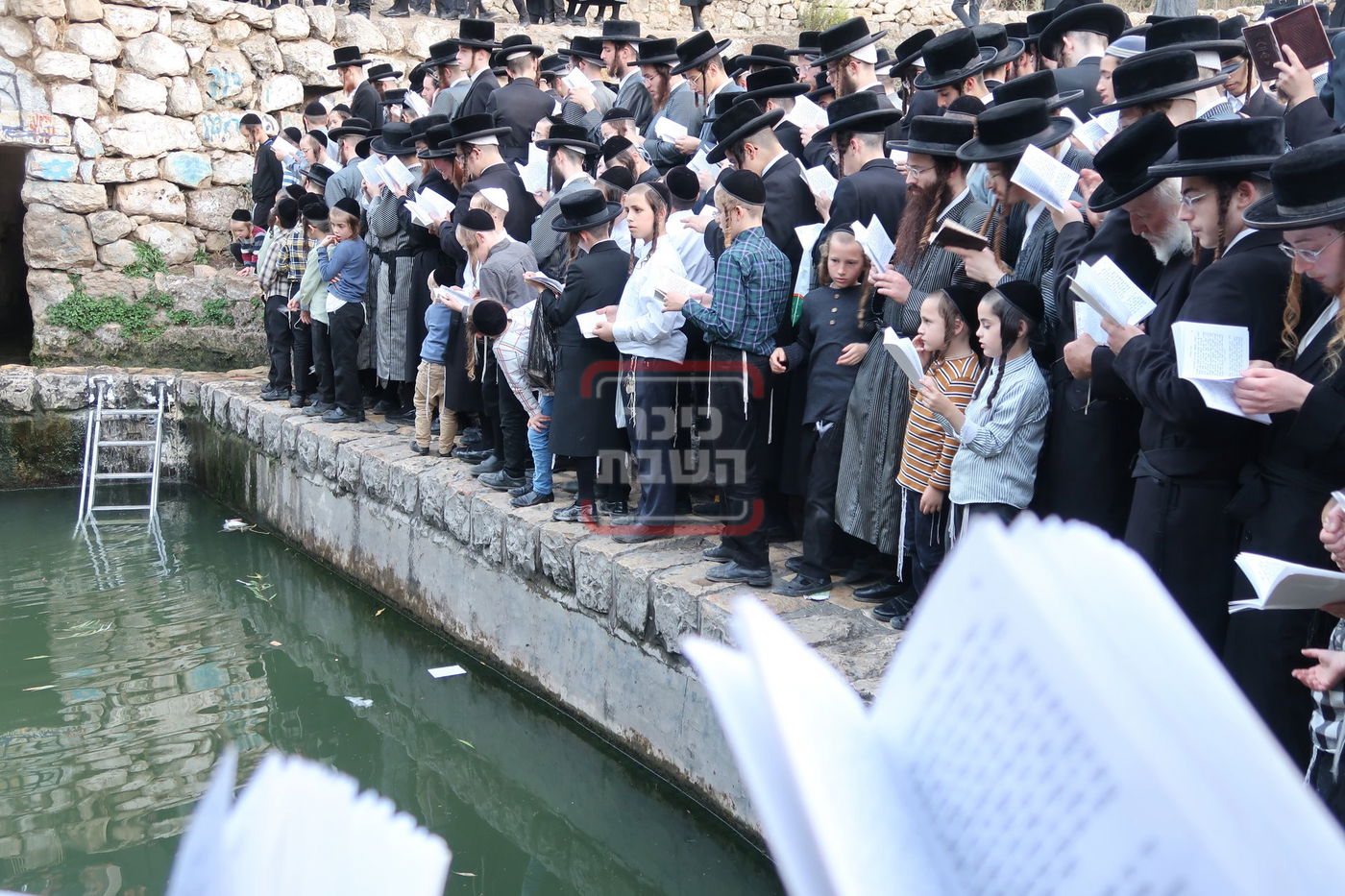 האדמו"ר מתולדות אברהם יצחק בתשליך 