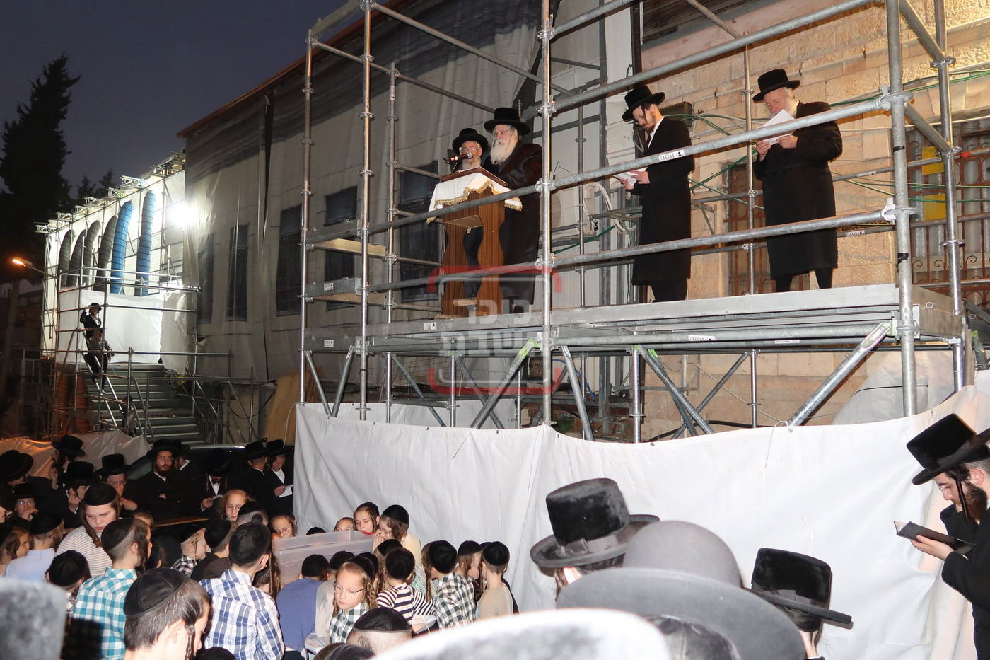 האדמו"ר מנדבורנה ירושלים בתשליך