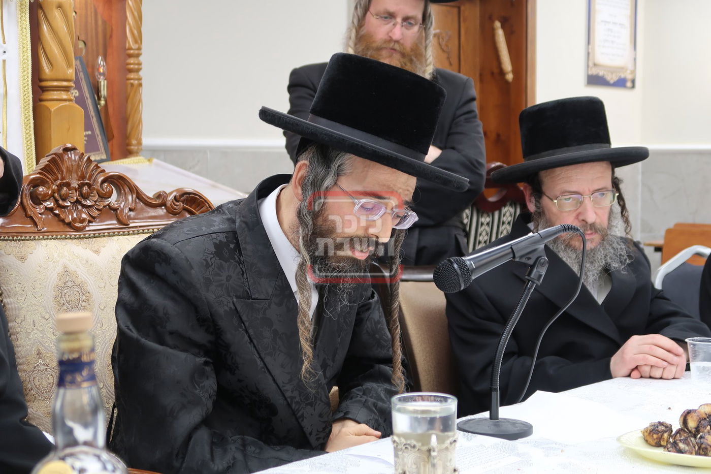 מעמד קביעת מזוזה לביהמ"ד זוויעהיל בביתר 