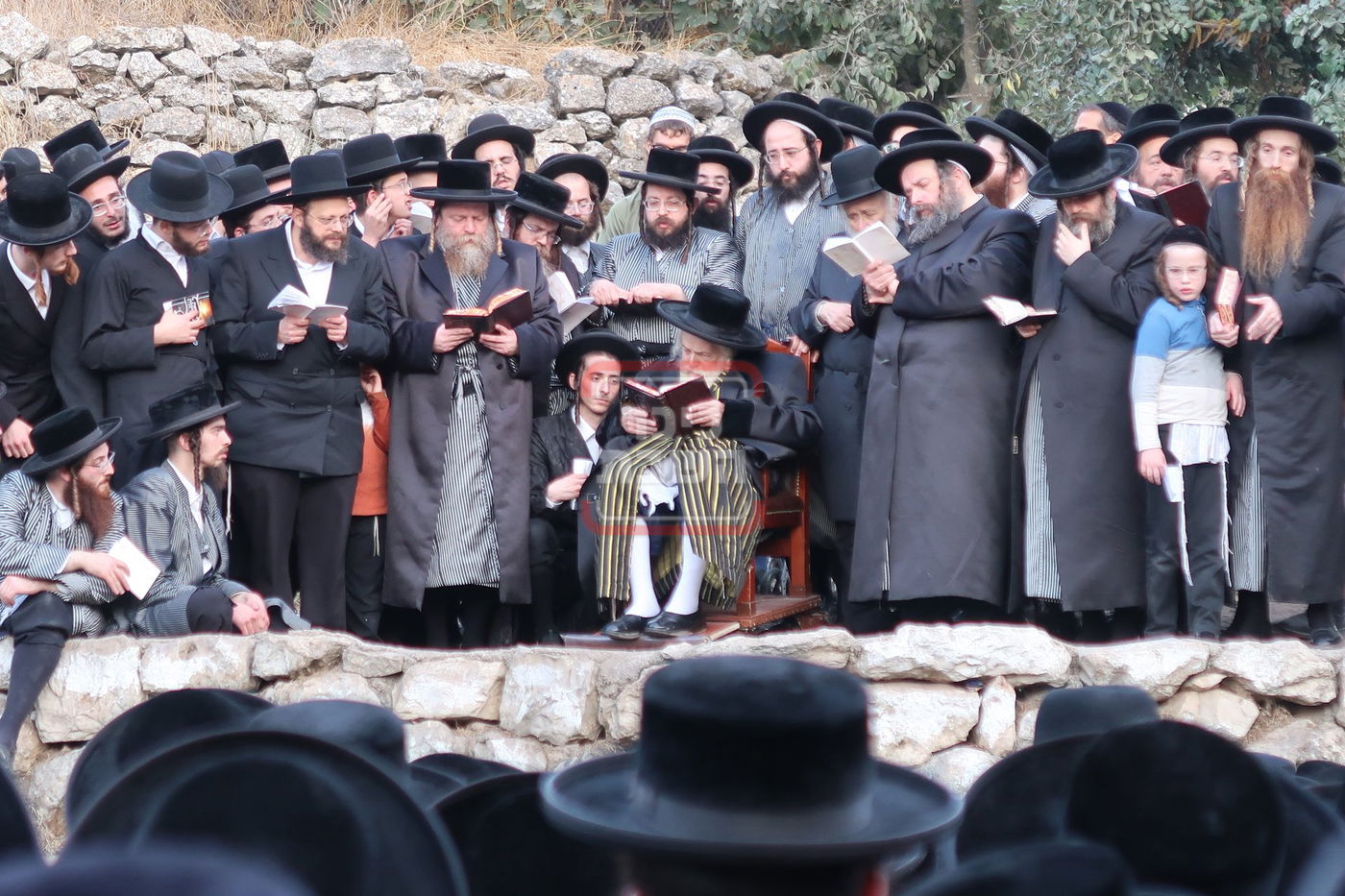 האדמו"ר מתולדות אברהם יצחק בתשליך 