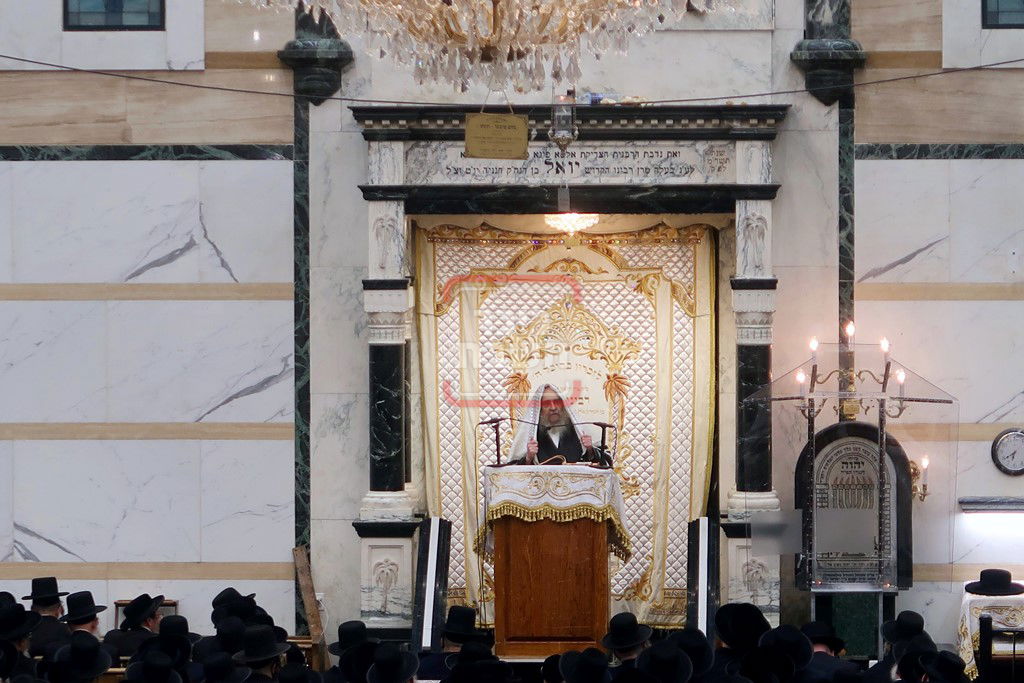 האדמו"ר מסאטמר בדרשת שבת שובה