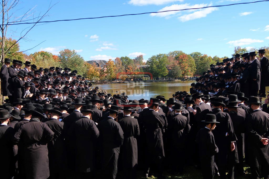 האדמו"ר מסאטמר בתשליך