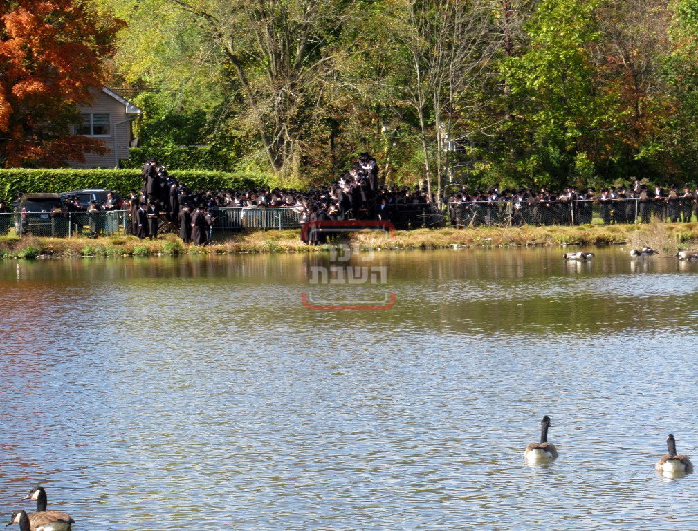 האדמו"ר מסאטמר בתשליך