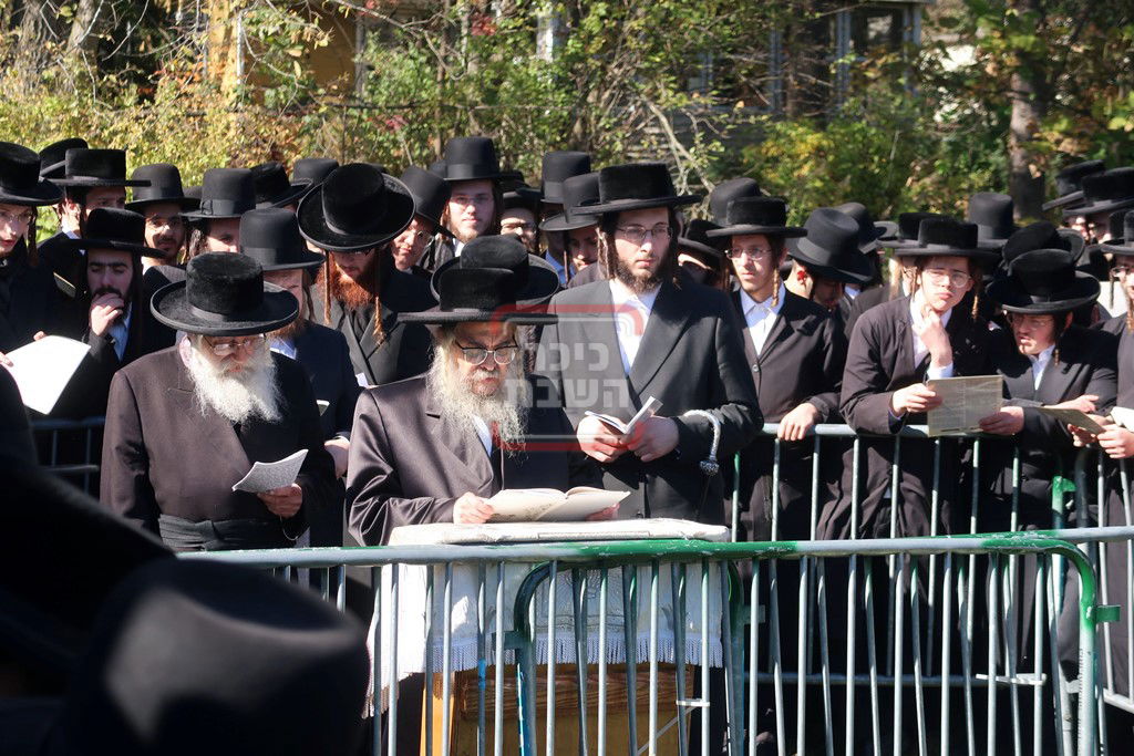 האדמו"ר מסאטמר בתשליך