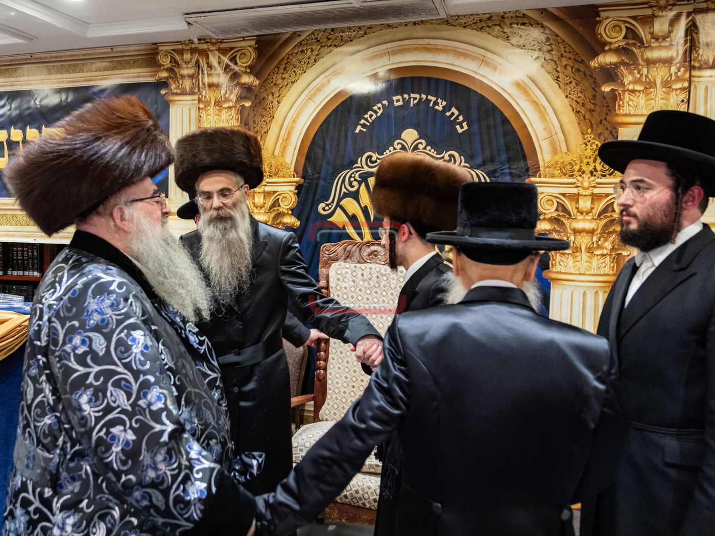 שמחת אירוסי בן האדמו"ר מסקאליע