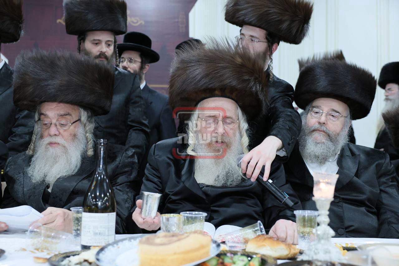 שמחת נישואי נכד האדמו"ר ממחנובקא בעלזא 