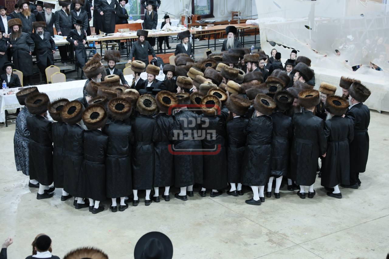 שמחת נישואי נכד האדמו"ר ממחנובקא בעלזא 