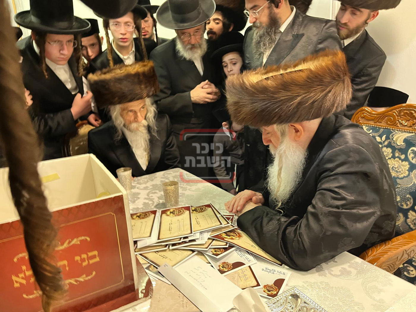 שמחת נישואי נכד האדמו"ר ממחנובקא בעלזא 