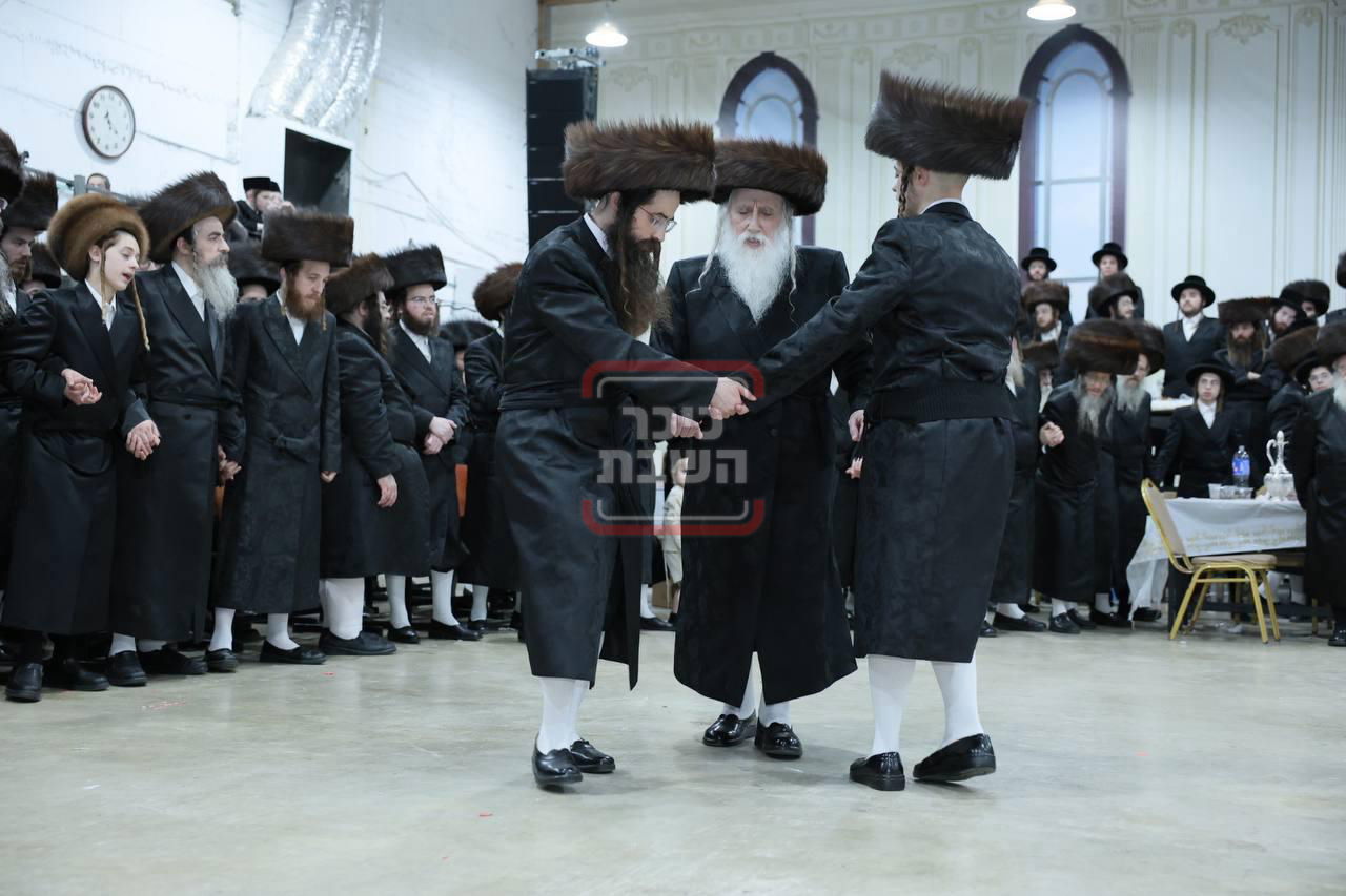 שמחת נישואי נכד האדמו"ר ממחנובקא בעלזא 