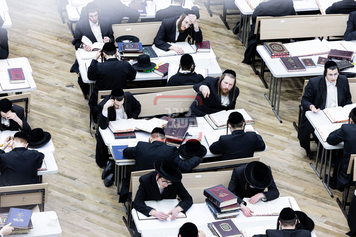 האדמו"ר מסאטמר בביקור בכולל סאטמר בקרית יואל