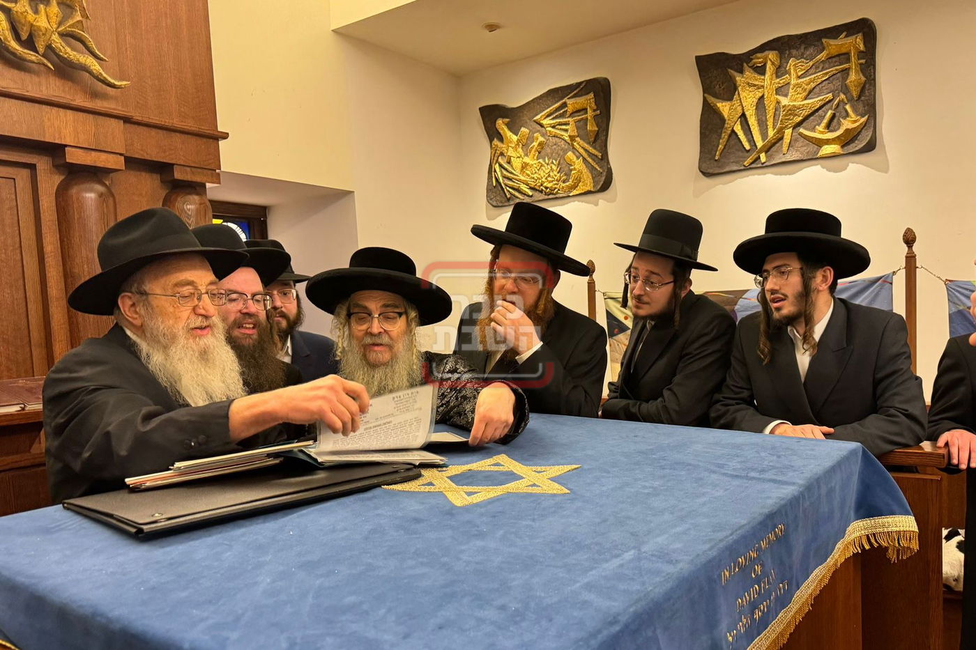 האדמו"ר מסאטמר בדרכו לביקור בארגנטינה