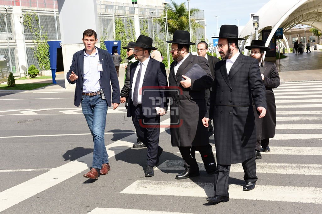 האדמו"ר מסאטמר בביקור הוד בארגנטינה